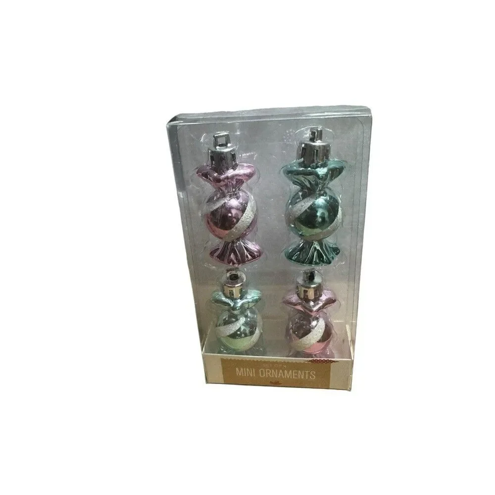 HOLIDAY LANE 4-Pc. Candy Mini Ornament Set